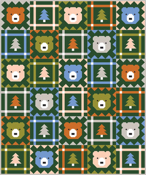 Grizzly Grove quilt pattern by Pen + Paper Patterns