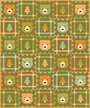 Grizzly Grove quilt pattern by Pen + Paper Patterns