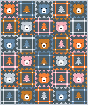 Grizzly Grove quilt pattern by Pen + Paper Patterns