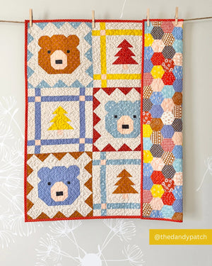 Grizzly Grove quilt pattern by Pen + Paper Patterns