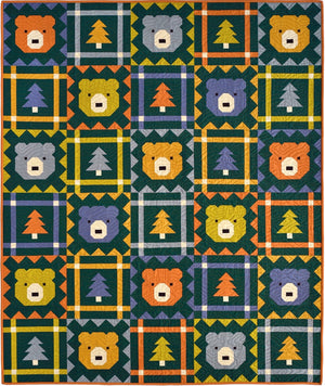 Grizzly Grove quilt pattern by Pen + Paper Patterns