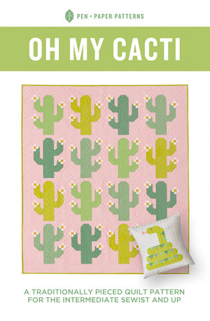 Oh My Cacti by Pen + Paper Patterns