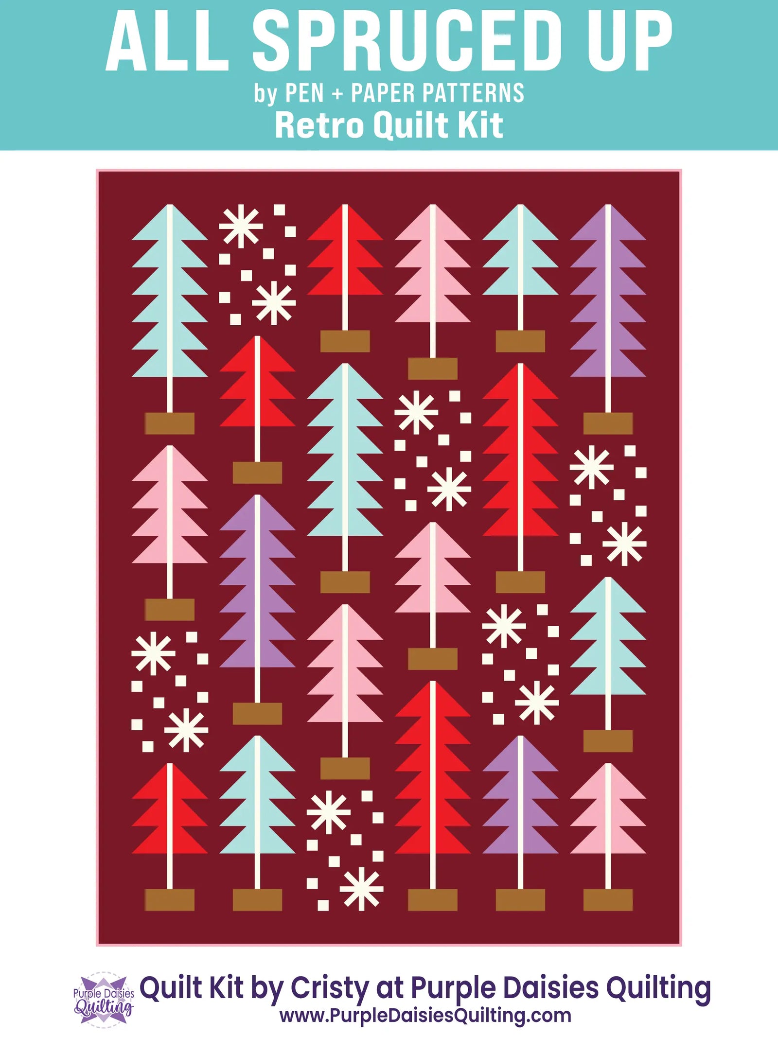 All Spruced Up • Retro • by Pen + Paper Patterns