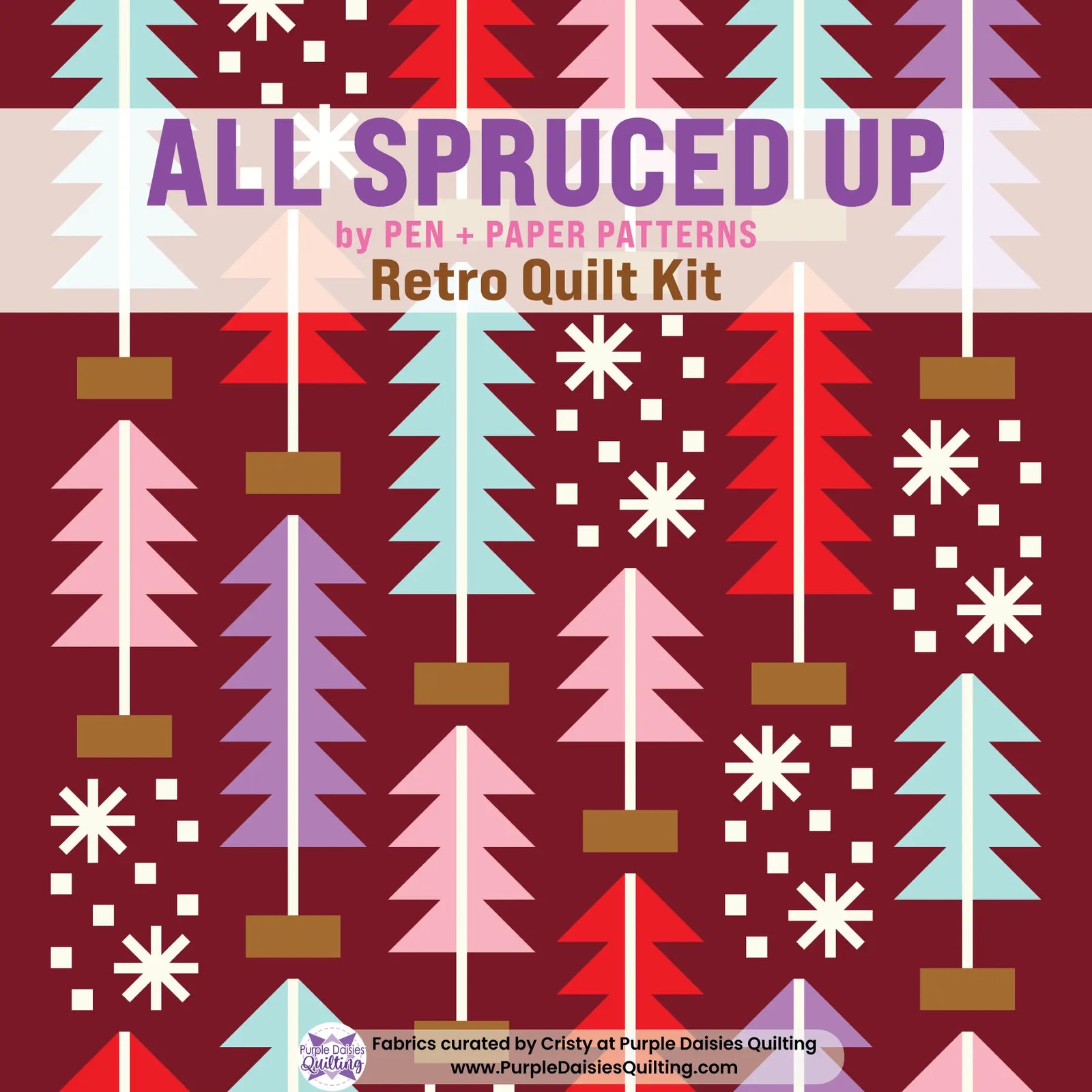 All Spruced Up • Retro • by Pen + Paper Patterns