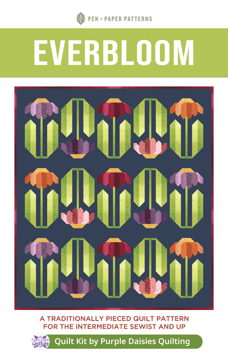 Everbloom • Fall Ombre Quilt Kit • by Pen + Paper Patterns