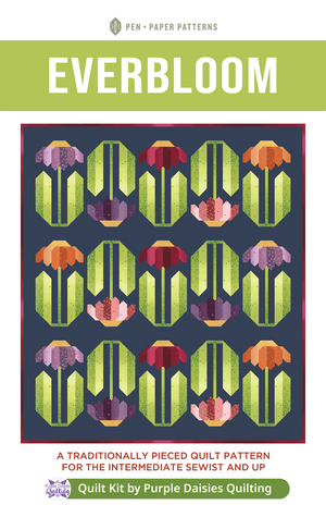 Everbloom by Pen + Paper Patterns • Fall Ombre Quilt Kit