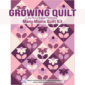 Growing Quilt by Pen + Paper Patterns quilt kit by Purple Daisies Quilting