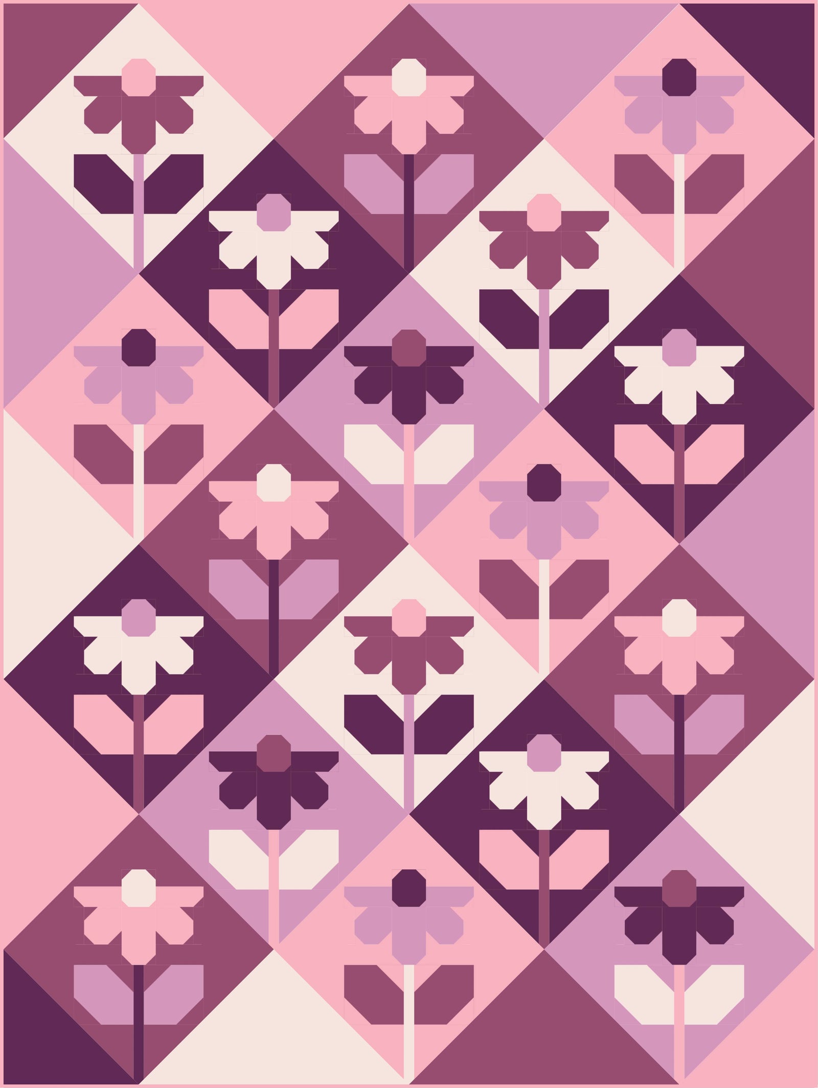 Growing Quilt • Many Mums Quilt Kit • by Pen + Paper Patterns