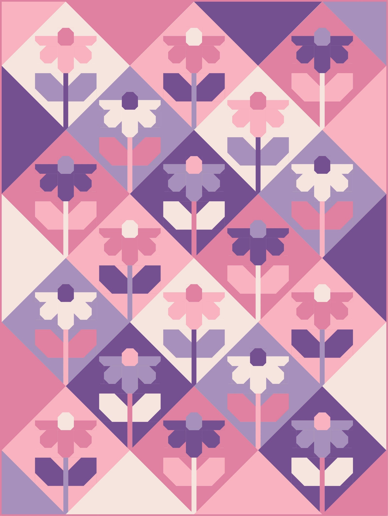 Growing Quilt by Pen + Paper Patterns quilt kit by Purple Daisies Quilting