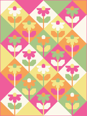 Growing Quilt by Pen + Paper Patterns quilt kit by Purple Daisies Quilting