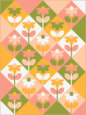 Growing Quilt by Pen + Paper Patterns quilt kit by Purple Daisies Quilting