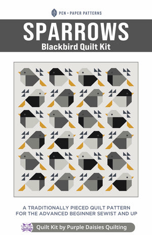 Sparrows Quilt by Pen + Paper Patterns quilt kit fabric bundle