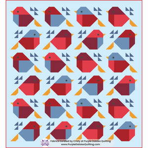 Sparrows Quilt by Pen + Paper Patterns quilt kit fabric bundle