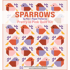 Sparrows Quilt by Pen + Paper Patterns quilt kit fabric bundle