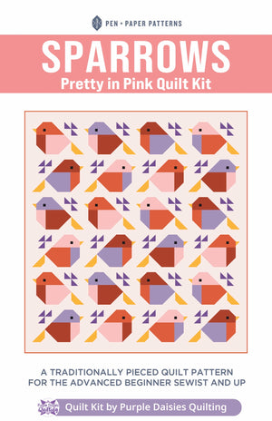 Sparrows Quilt by Pen + Paper Patterns quilt kit fabric bundle