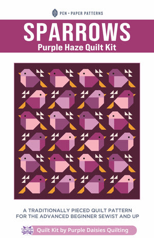 Sparrows Quilt by Pen + Paper Patterns quilt kit fabric bundle