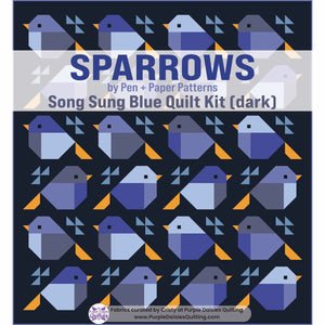 Sparrows Quilt by Pen + Paper Patterns quilt kit fabric bundle