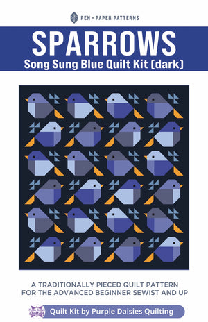 Sparrows Quilt by Pen + Paper Patterns quilt kit fabric bundle