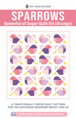 Sparrows Quilt by Pen + Paper Patterns quilt kit fabric bundle