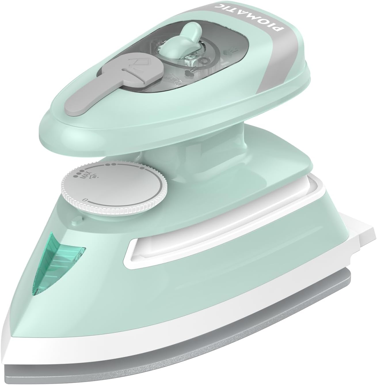 Piomatic Mini Travel Steam Iron for quilting, crafting, and traveling