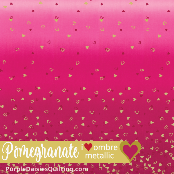 Pomegranate • I Heart Ombre • Half Yard - 10875-335M {PREORDER}
