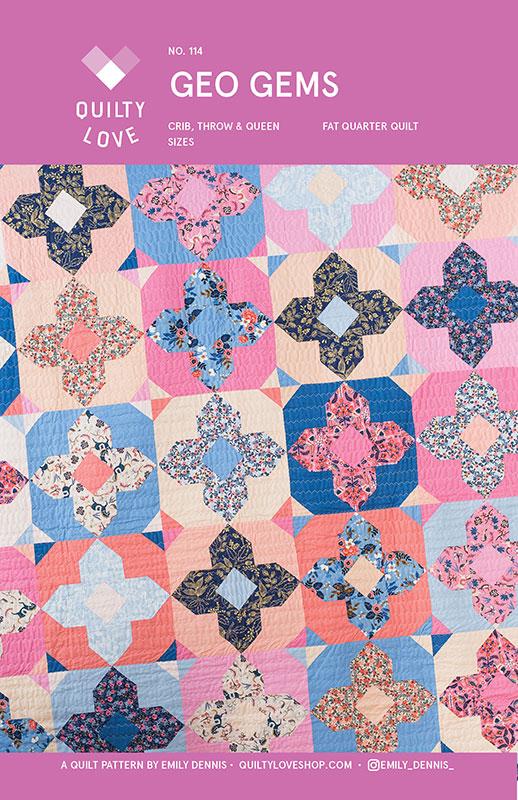 Geo Gems by Quilty Love
