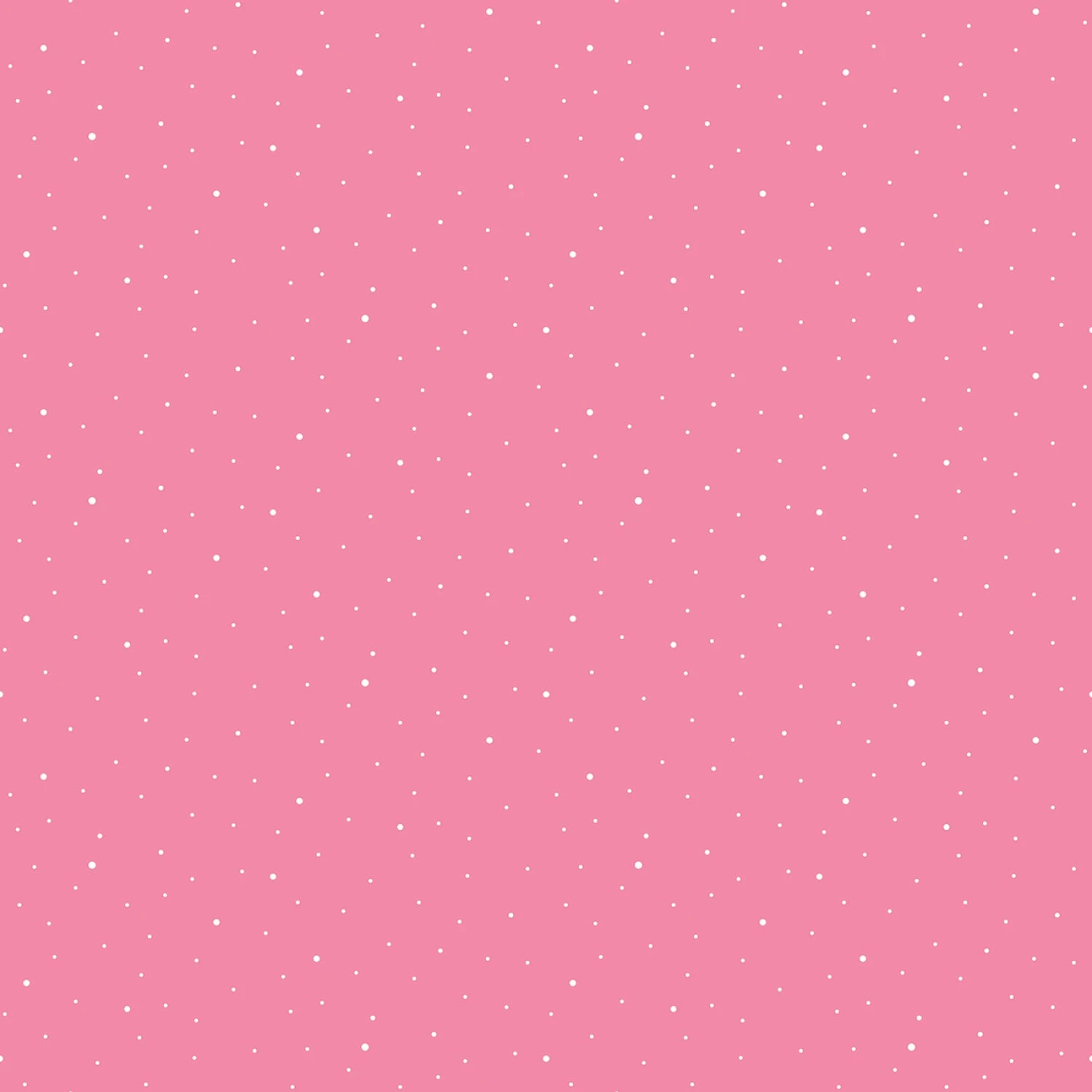 Dapple Dot in Ticklepink by Riley Blake small white scattered dots on pink fabric
