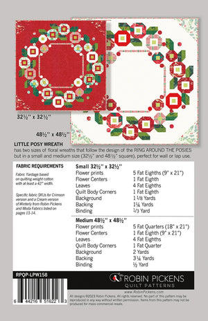 Little Posy Wreath by Robin Pickens
