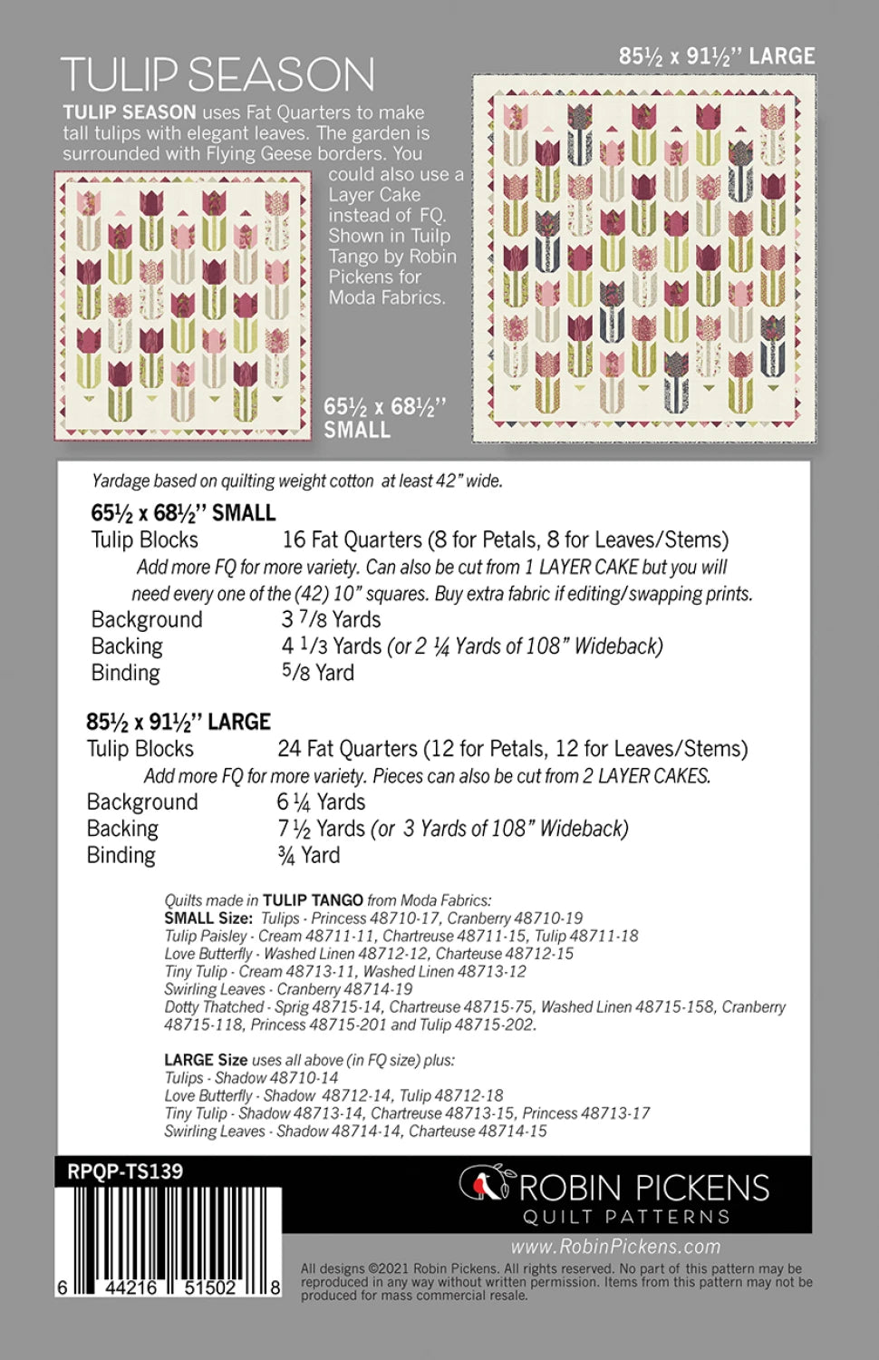 Tulip Season by Robin Pickens