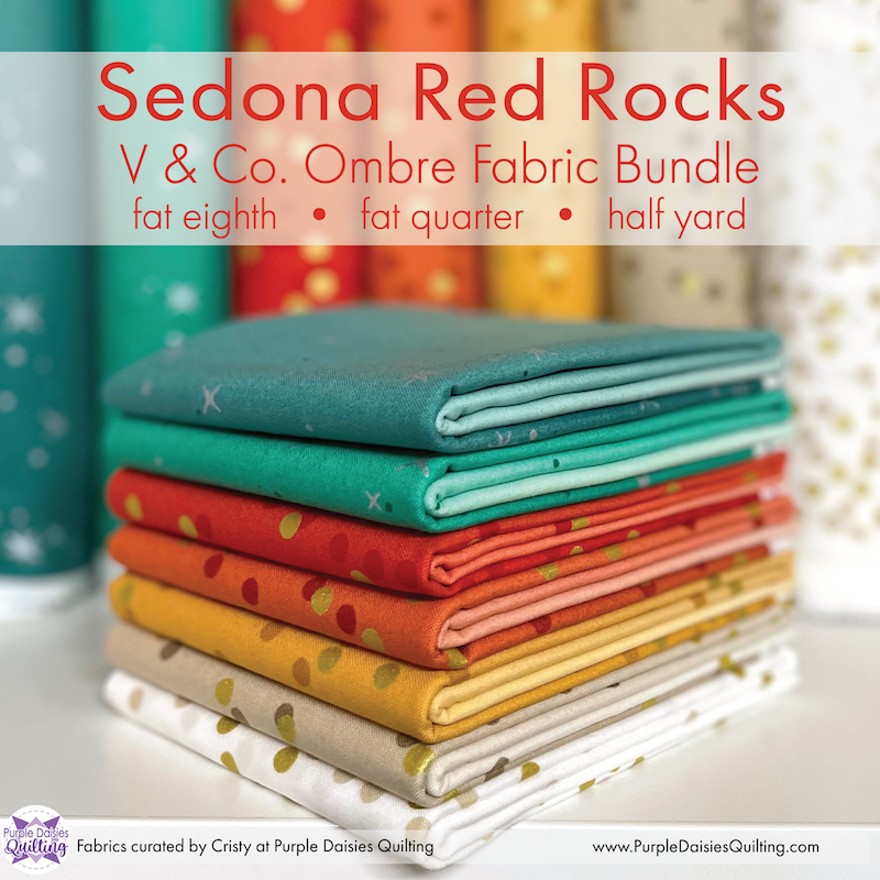 Sedona Red Rocks • Ombre Fabric Bundle