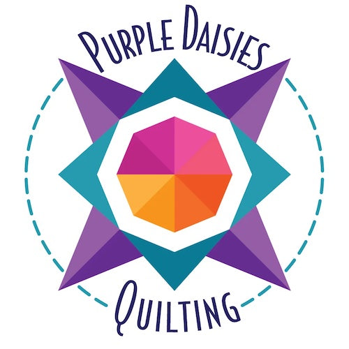 Scarlet - Au Ver a Soie Thread Set - Purple Daisies Quilting