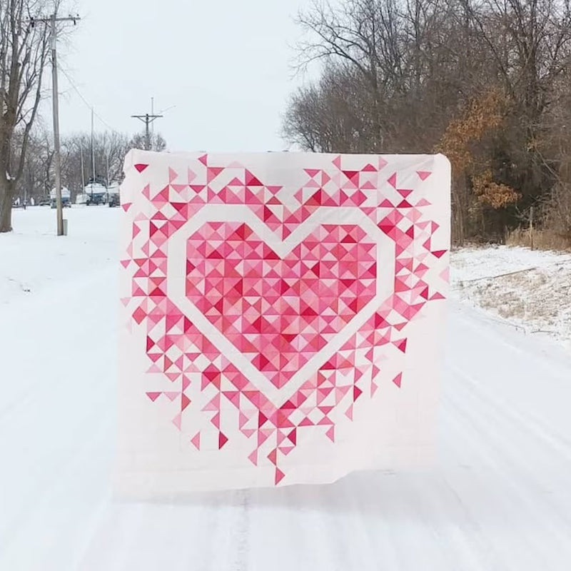 Exploding Heart - photo credit to Slice of Pi Quilts