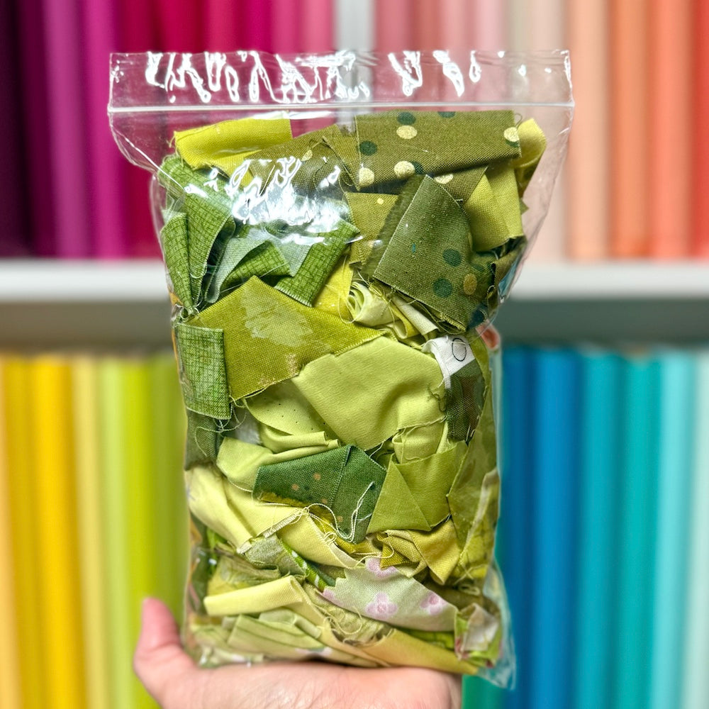 Lime Green Scrap Bag - 6 oz