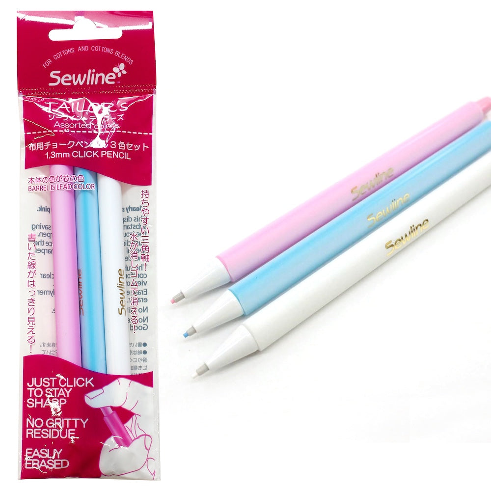 Sewline Chalk Pencil - Set of 3