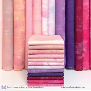Spring Garden fabric bundle with  Grunge by BasicGrey, Thatched by Robin Pickens and Flow by Create Joy Project from Moda
