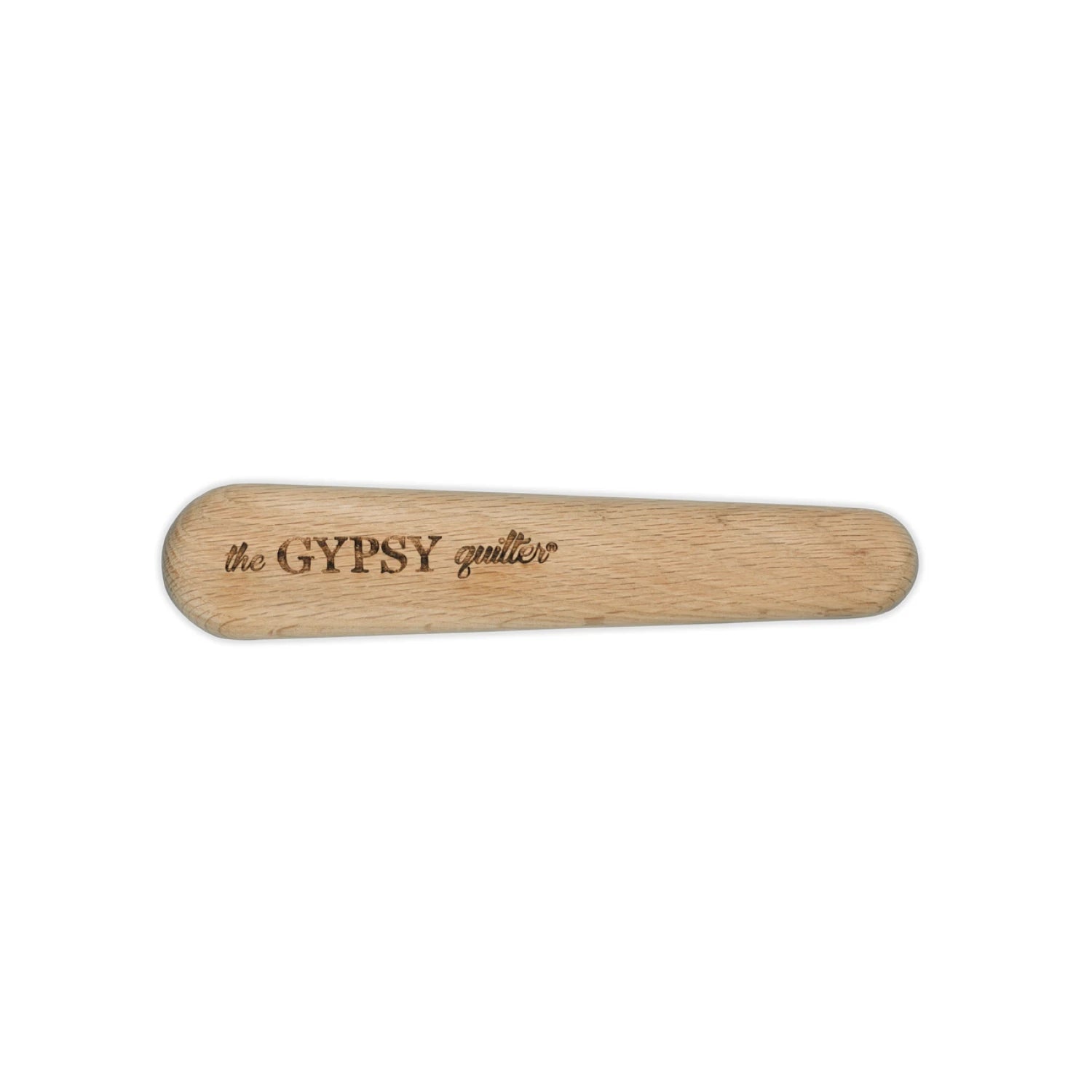 Clapper wooden seam setter from The Gypsy Quilter