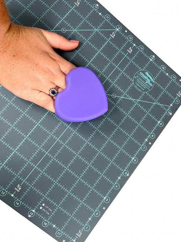 Mat Cleaning Pad - Heart Shaped
