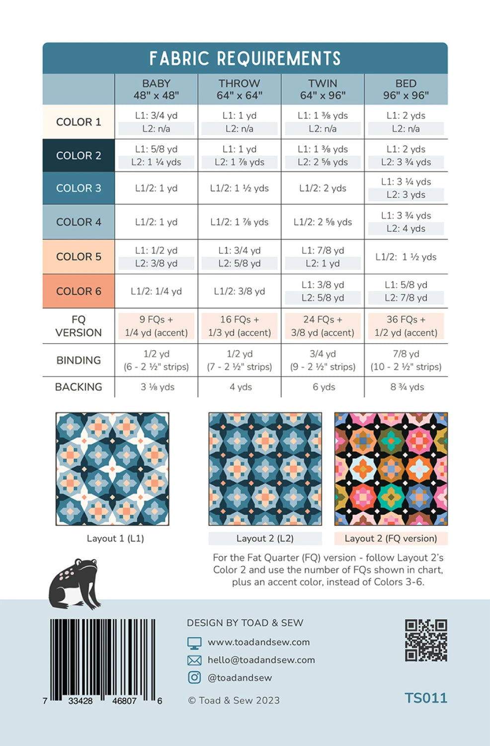 Garden Glow by Toad & Sew