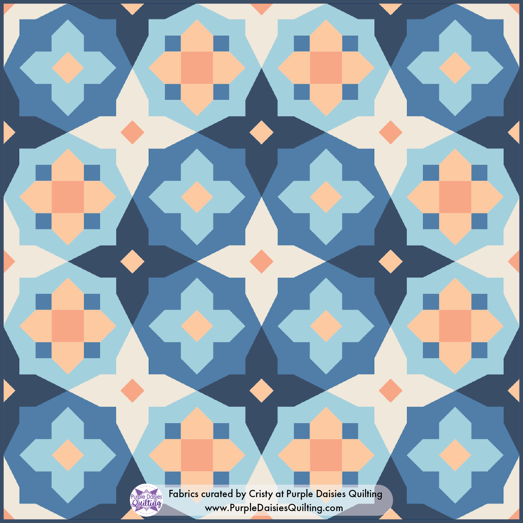 Garden Glow by Toad & Sew + PURE Solids Quilt Kit