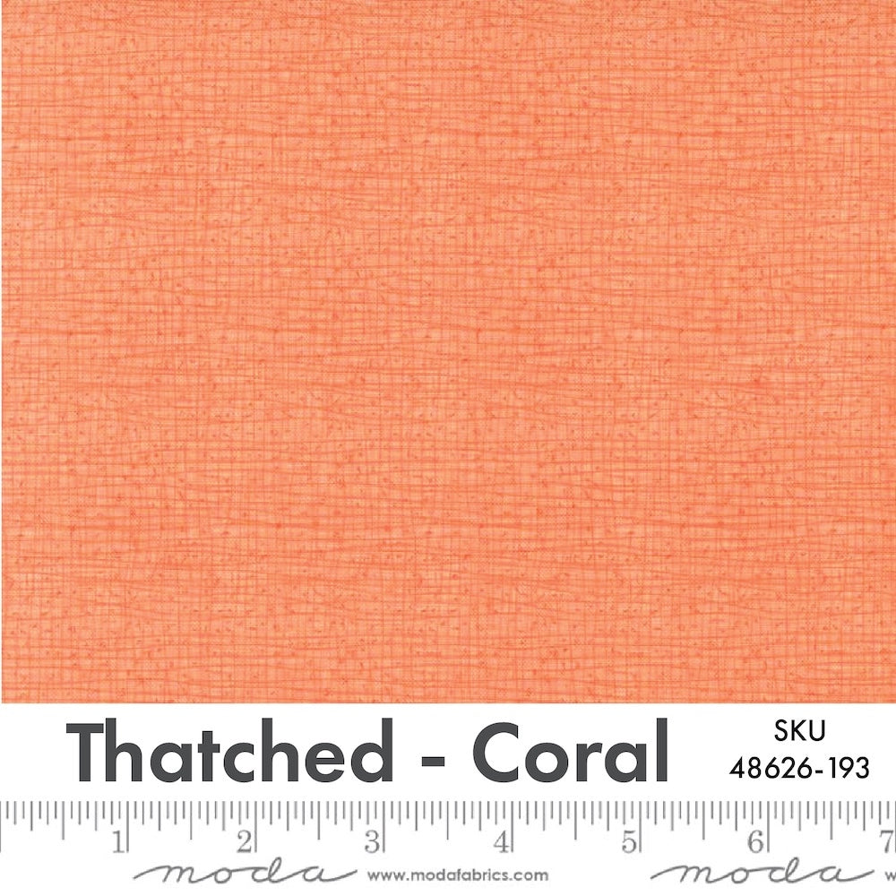 Thatched Coral 48626-193 by Robin Pickens from Moda Fabrics