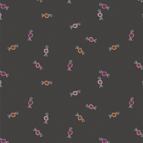 Trick or Treat fabric by Art Gallery Fabrics featuring hand drawn candies