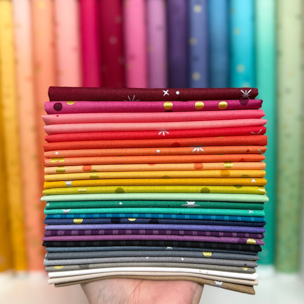 V & Co. MIXED Ombre • Fat Eighth Bundle • 28 Colors