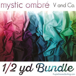 Mystic Ombre fabric bundle by V and Co. from Moda Fabrics