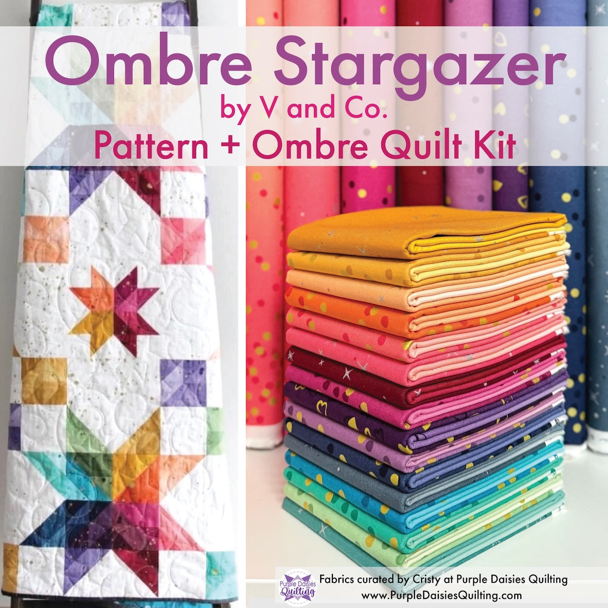 Ombre Stargazer - by V & Co. - Pattern/Kit