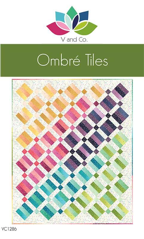 Ombre Tiles by V & Co. + Quilt Kit