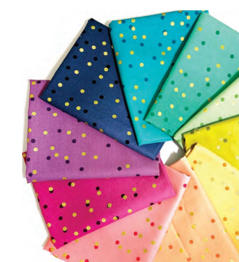 BEST V & Co. Ombre Confetti • 6" Strip Bundle • 12 Colors