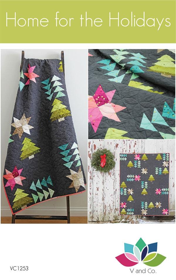 Home for the Holidays Quilt Kit • Ombre Flurries by V & Co.