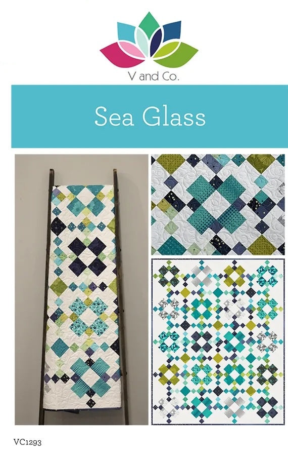 Sea Glass by V & Co. + Quilt Kit