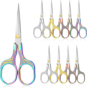 Vintage Floral Embroidery Scissors