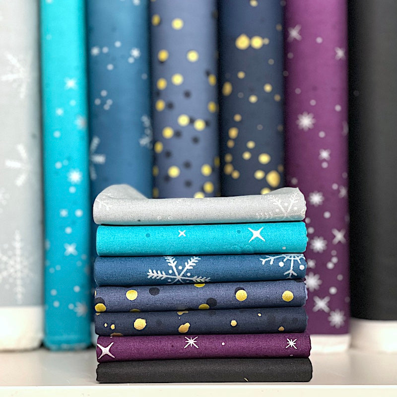 Winter Night • Ombre Fabric Bundle